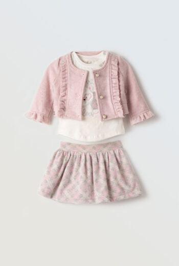 Σετ Ebita 3525 3ΤΜΧ Ροζ