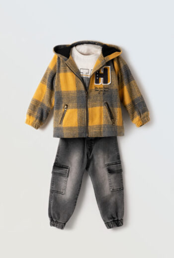 Σετ Hashtag 3824 3ΤΜΧ Κίτρινο