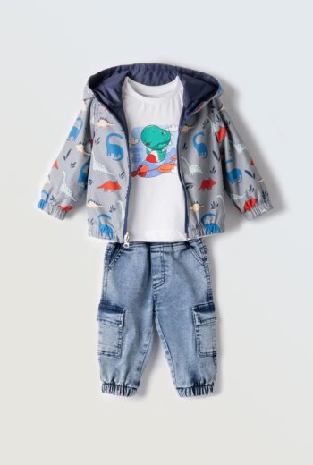 Σετ Hashtag 4612 3ΤΜΧ Με Μπουφανάκι Διπλής Όψης