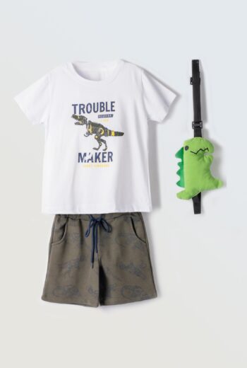 Σετ Hashtag 4829 Με Κρεμαστό Δεινοσαυράκι